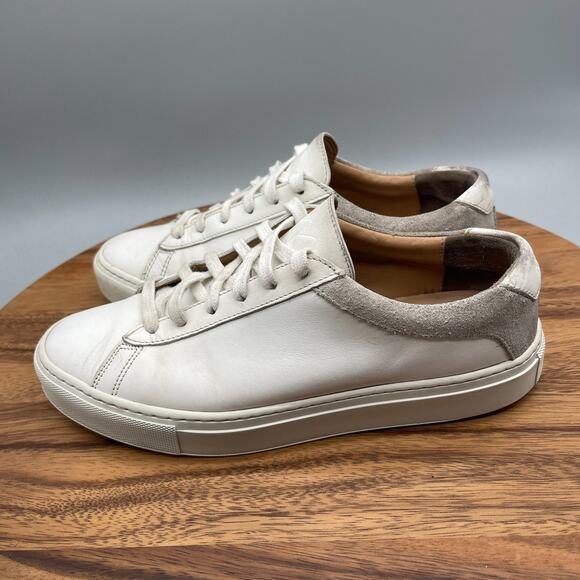 Koio Capi Shoes Womens Size 10 / 40 White Leather Casual Walking Comfort Sneaker - Picture 3 of 8